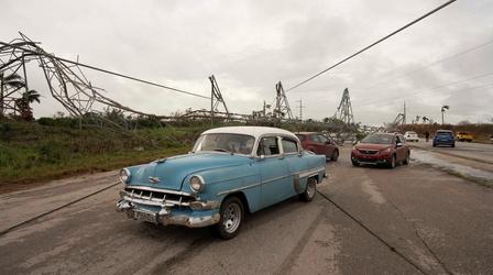 Video thumbnail: PBS News Hour News Wrap: Hurricane damages Cuba's vulnerable power grid