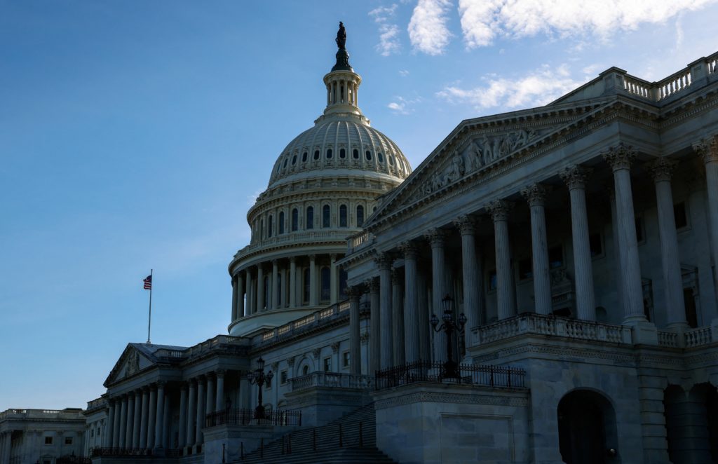 The U.S. Capitol building in Washington