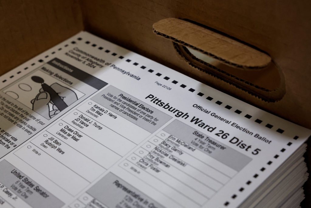 Allegheny County Elections Warehouse in Pittsburgh