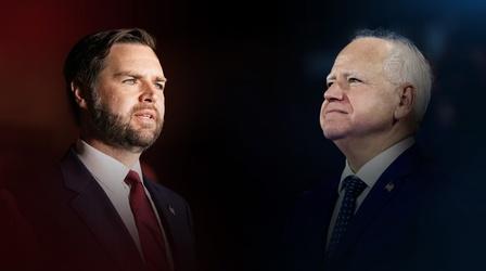 Video thumbnail: FRONTLINE The VP Choice: Vance vs. Walz