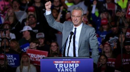 Video thumbnail: PBS News Hour Health officials concerned about RFK Jr. in administration