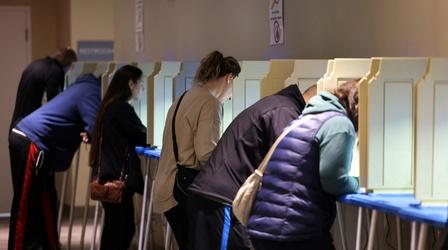 Video thumbnail: PBS News Hour The data from battlegrounds and key races we'll be watching