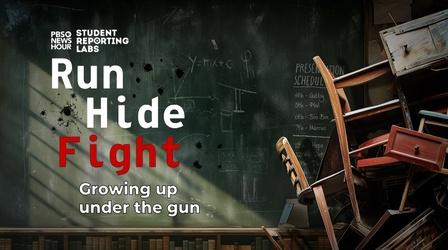 Video thumbnail: PBS News Hour Run, Hide, Fight: Growing Up Under the Gun